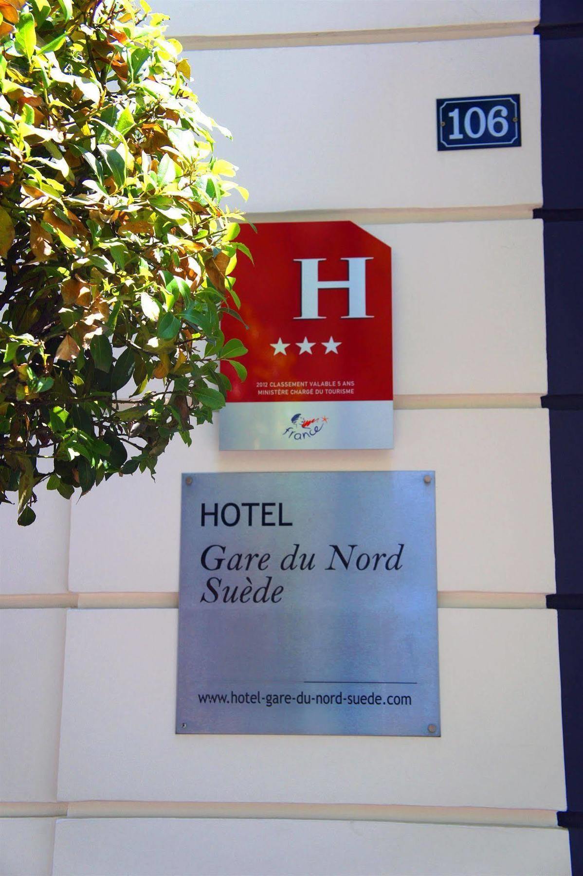 Libertel Gare Du Nord Suede Hotel Paris Exterior foto